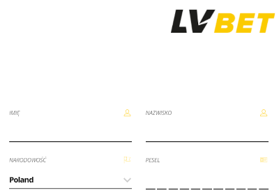 LVBet registration-1. screen
