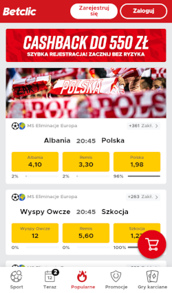 Betclic betting app