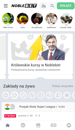 Noblebet betting app