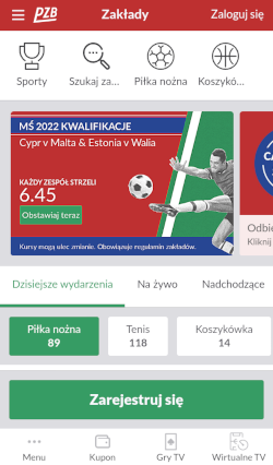 Pzbuk betting app