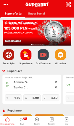 Superbet betting app