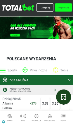 Totalbet betting app