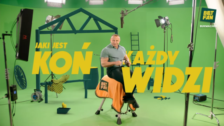 Betfan and Mariusz Pudzianowski-advertising