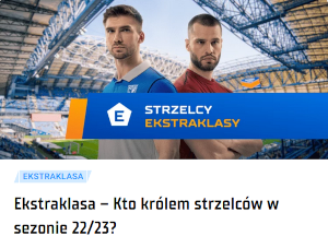 Ekstraklasa betting on the king of shooters - STS